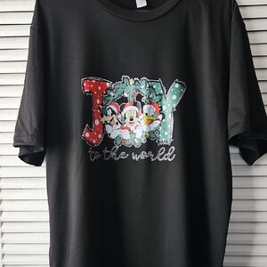 Disney  T-Shirt - Joyful Holiday Design